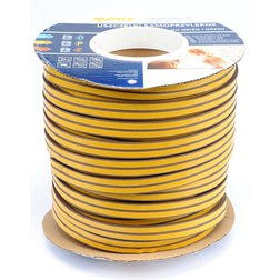 Těsnění do oken a dveří samolepící 9x5,5mm TYP P hnědé 100M