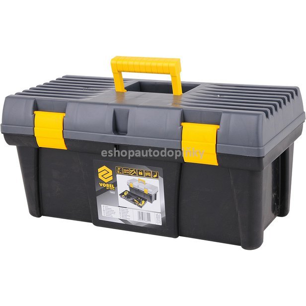 Box na nářadí plastový 20" 2 zámky šedé víko 50cm