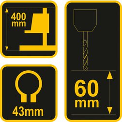 Stojan na vrtačku 43 mm