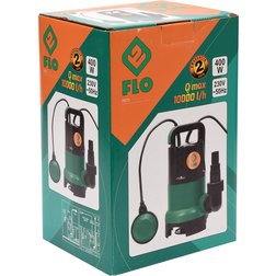 Čerpadlo ponorné 400 W 10000 l/h 10m FLO