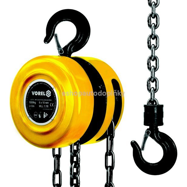 Zvedák řetězový 1t, 3m