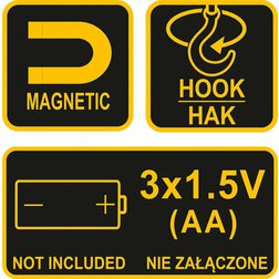 Svítilna ruční COB LED