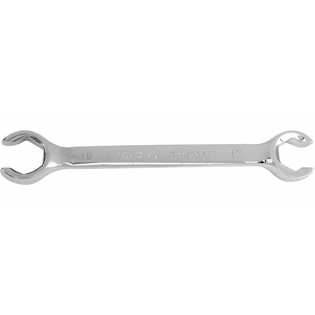 Klíč prstencový polootevřený 17x19 mm