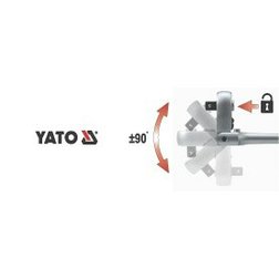 Ráčna 1/2" 290 mm polohovací