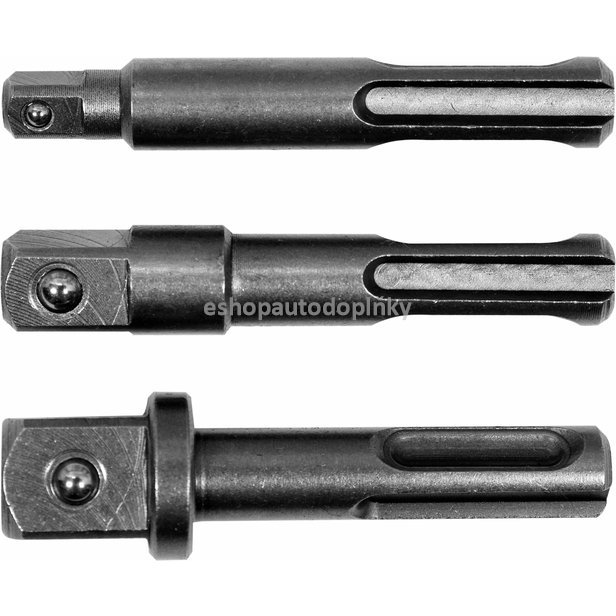 Sada adaptérů SDS+ 1/4", 3/8", 1/2"