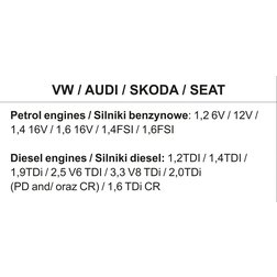 Sada na blokování rozvodových kol ,V.A.G. 34ks