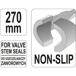 Klešte na těsnění ventilů, dlouhé