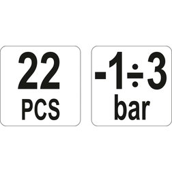 Podtlaková - tlaková pumpa s příslušenstvím