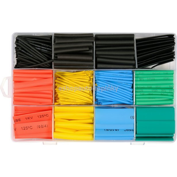 Bužírky smršťovací sada 530 ks