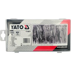 Závlačky sada 555ks, R-01 - R-06