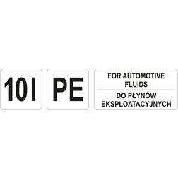 Nálevka na olej 10L