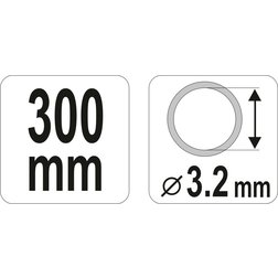 Hadice pružná k olejové pumpě