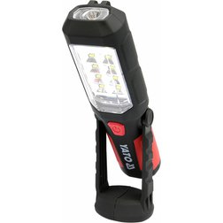 Lampa montážní 8+1 LED, hák+magnet