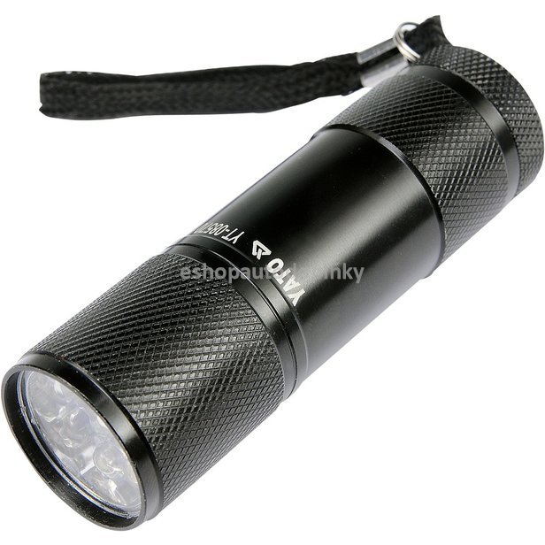 Svítilna kapesní 9 LED (ALU)