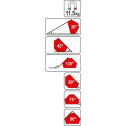 Úhelník magnetický ke svařování 11,5 kg
