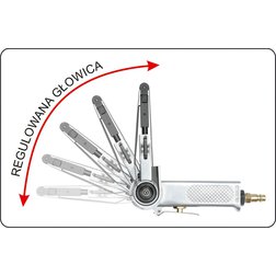 Pneumatická pásová bruska 10x330mm (rozměr pásu)