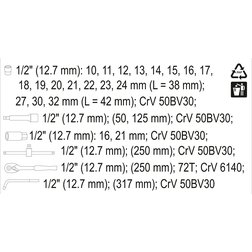 Gola sada 1/2" 25 ks