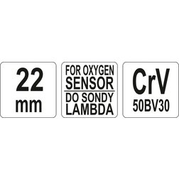 Klíč nástrčný na lambda sondu
