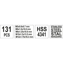 Sada na opravu závitů M5 - M12