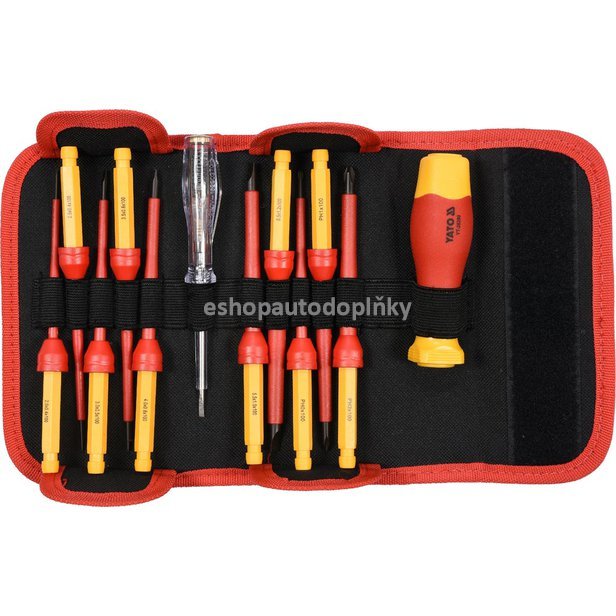 Izolovaný šroubovák VDE sada 12ks