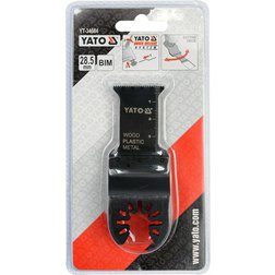 Pilový list na ponor. řezy BIM pro multifunkci, 28,5mm (dřevo, plast, kov), sada 3ks