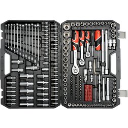 Gola sada 1/2", 3/8", 1/4" + příslušenství 216 ks