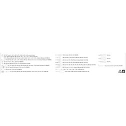 Gola sada 1/2", 3/8", 1/4" 129 ks