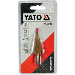 Stupňovitý kuželový vrták 4-22mm