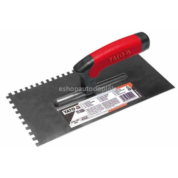 Hladítko 270 x 130 mm zuby 10 x 10 mm