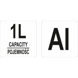 Vytlačovací pistole hliníková 380 mm