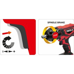 Rázový utahovák AKU 1/2" 18V 300Nm