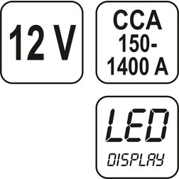 Digitální tester autobaterie