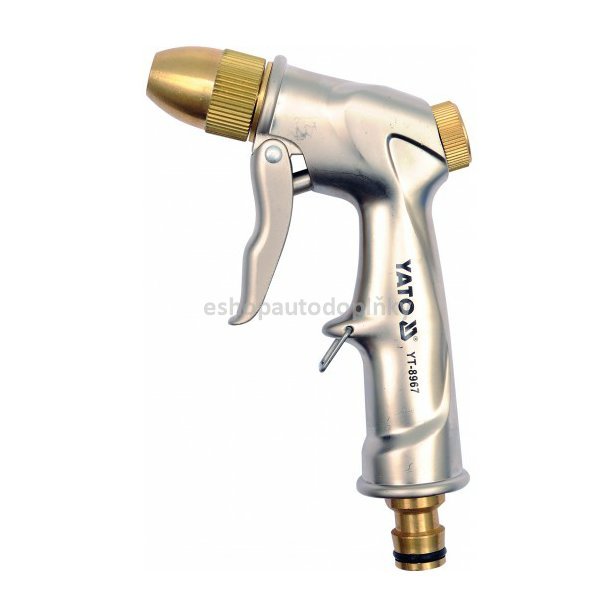 Pistole postřikovací 1/2" nastavitelná mosaz