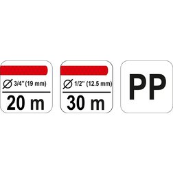 Stojan navíjecí na zahradní hadici 3/4" 45m / 1/2" 50m