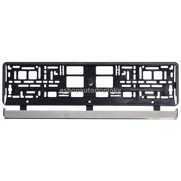 Podložka pod SPZ VIO CHROM-BLACK CAR