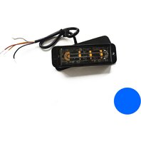strobo maják - predátor 12/24V Elta, 4x LED, modrý