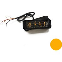 strobo maják - Predátor, 4x LED, oranžový
