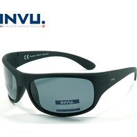 INVU A2407B Rubberized Black polarizační brýle