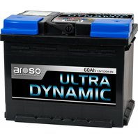 Autobaterie / akumulátor kyselino-olověný Aroso Ultra Dynamic 12V 60Ah 520A EN