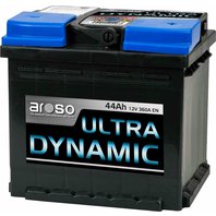 Autobaterie / akumulátor kyselino-olověný Aroso Ultra Dynamic 12V 44Ah 360A EN