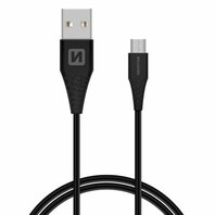 Swissten Datový kabel USB / micro USB 1,5 m černý