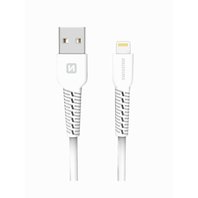 Swissten Datový kabel USB / Lighting 1,0 bílý