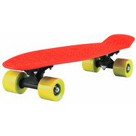 BimboBike Skateboard červeno-žlutý 570x150x115