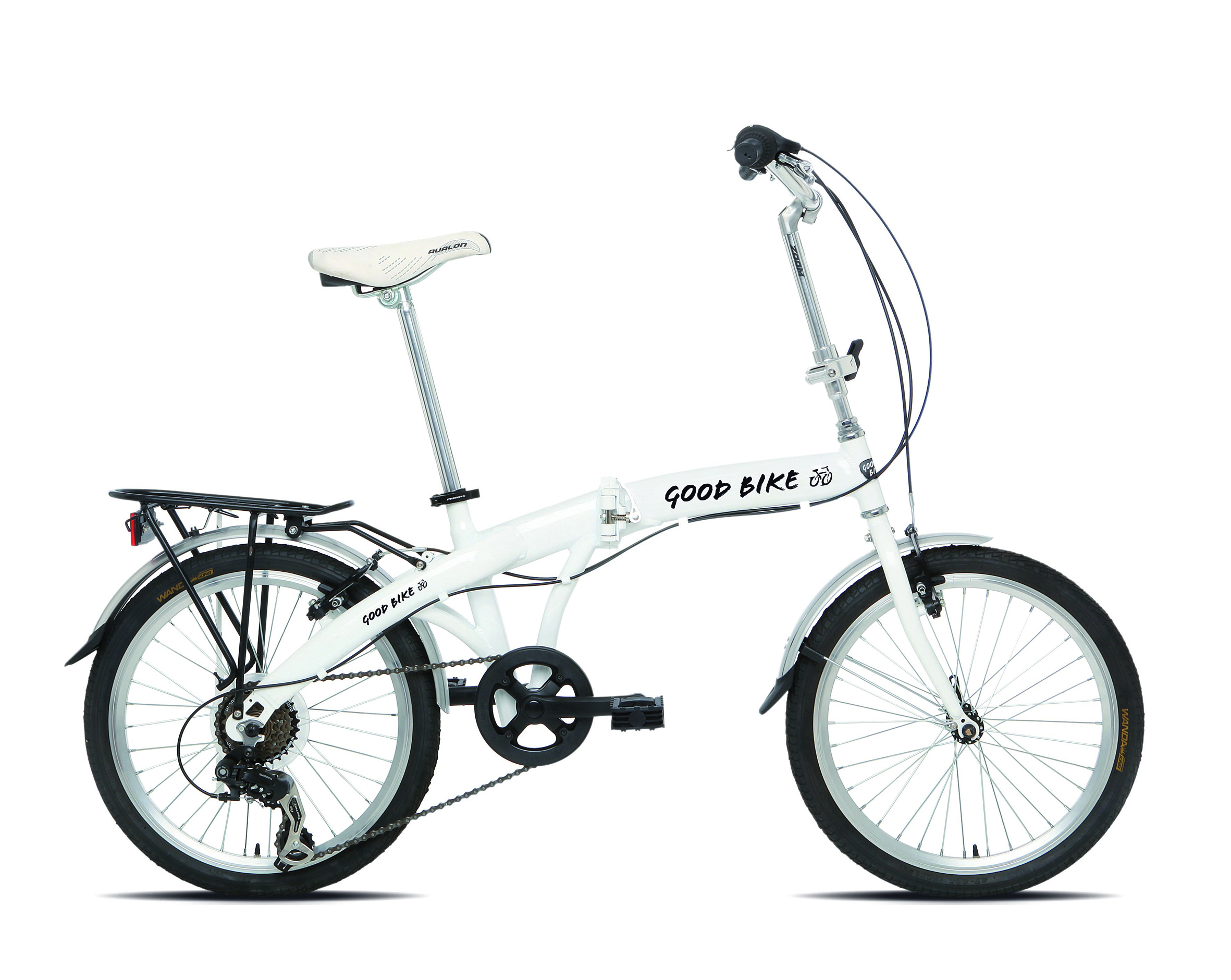 Goodbike Skládací kolo FOLDABLE 77408 bílé 20'' velikost univerzální
