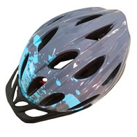 Goodbike Cyklo přilba šedo-modrá SPORT 2020 velikost L 58-62 cm