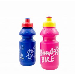 Bimbobike cyklo lahev dětská  plastová modrá 350 ml