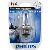 Philips Blue Vision Ultra 12342BVUB1 H4 P43t-38 12V 60/55W 1ks