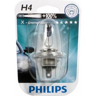 Philips Xtreme Vision+100 12342XVB1 H4 P43t-38 12V 60/55W 1ks