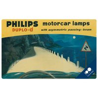 Philips Retro cedule motorcar lamps 30x47 cm