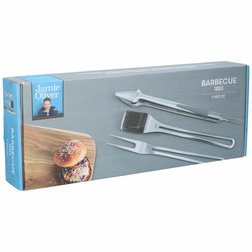 BBQ set nářadí Jamie Oliver (kleště, vidlička a kartáč)